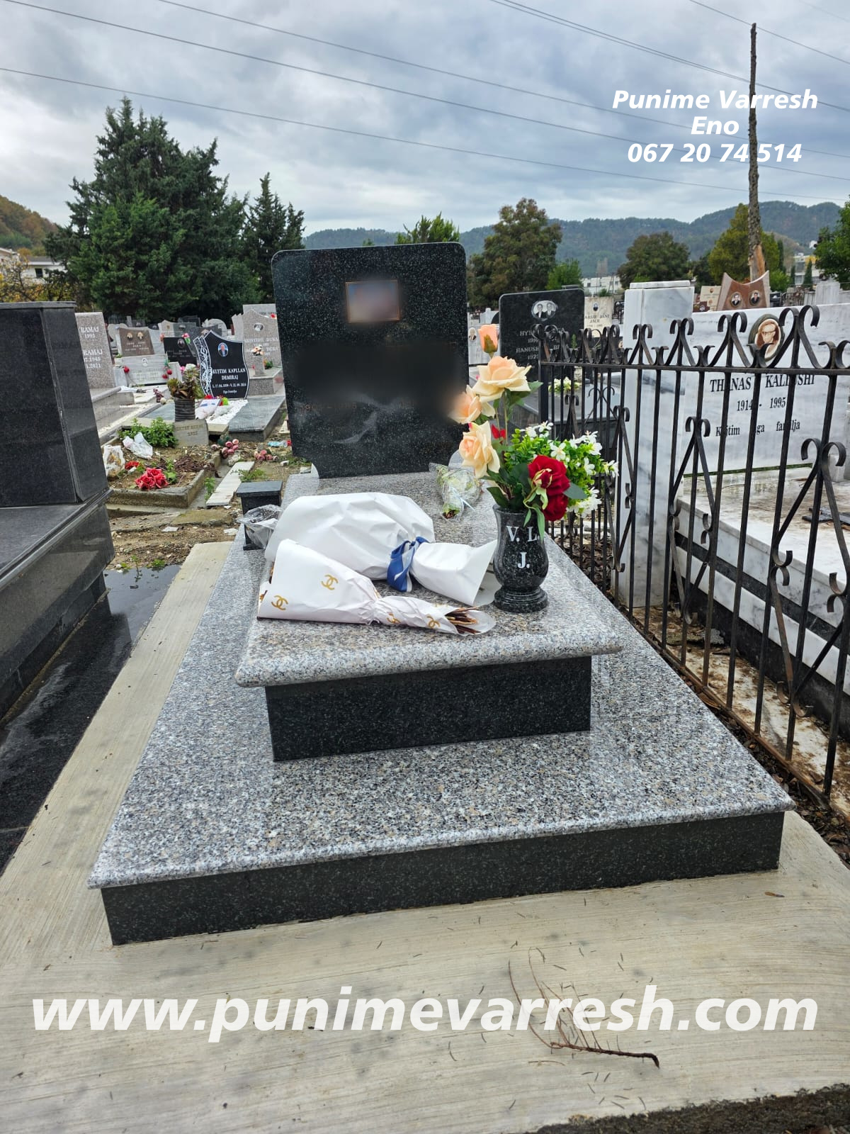Punim qivuri varrezat e sharres Tirane – Germa Bronzi Italiane