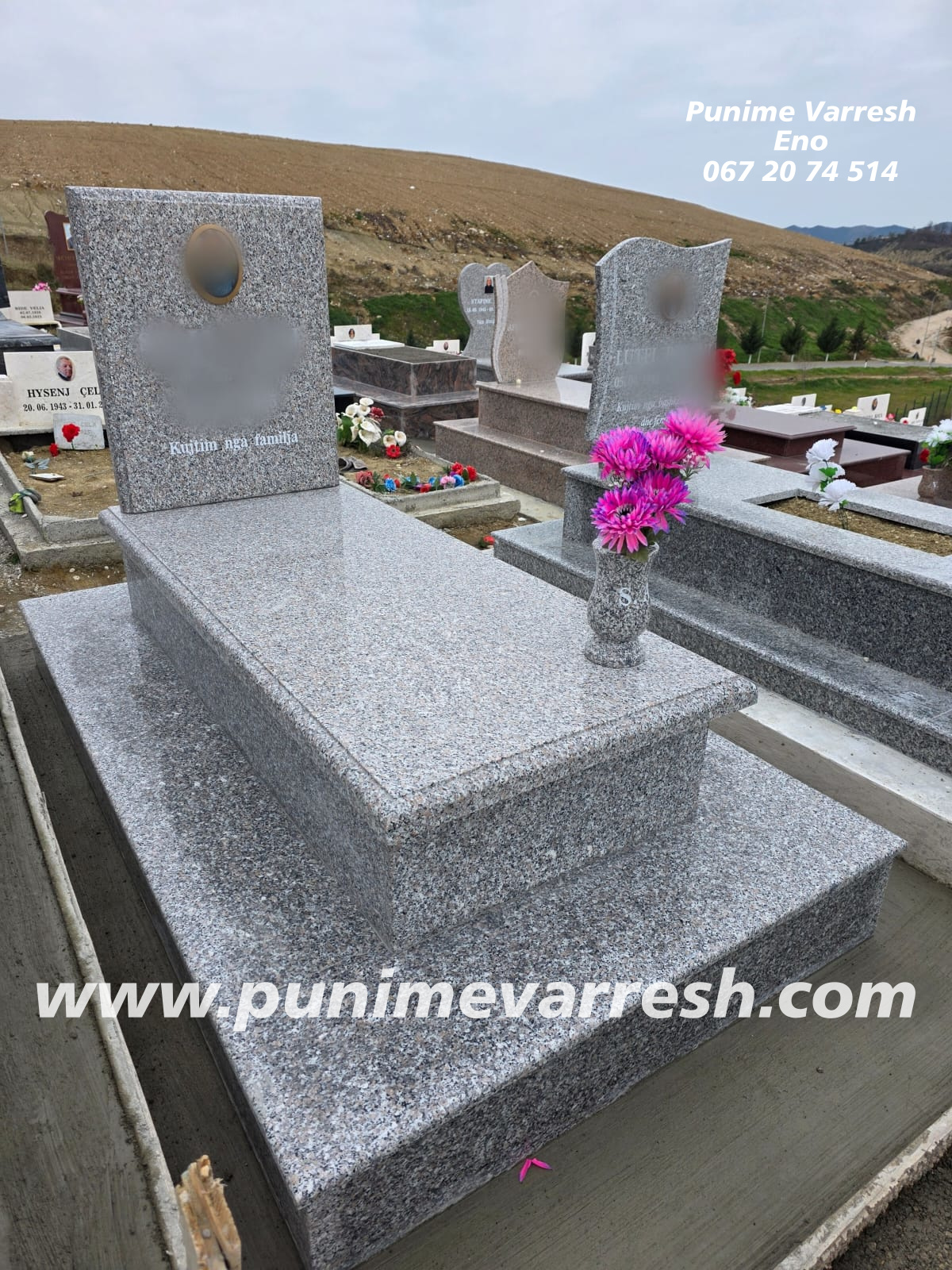 Punime Varrsh Tirane – Varrezat E Sharres – Granit Gri